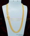 MCHN335 - South Indian Peacock Design Double Line Beads Mugappu Chain Imitation Jewelry Online