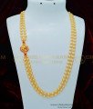 MCHN338 - Unique Pearl Mugappu Chain Collections Elephant Design Fancy Mugappu Chain Online