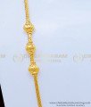 MCHN349 - Trendy Gold Designs Without Stone Mugappu Chain Buy Online Shopping 