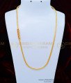 MCHN360 - real gold design one gram gold White stone Spiral Thali Kodi Chain Mugappu Chain 