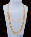 MCHN379 - Five Metal Impon Peacock Design Mugappu with Double Chain Guaranteed Jewellery