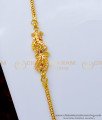 MCHN388 - Unique Daily Wear Mango Design Stone Mugappu Chain Best Price Online 