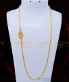 MCHN394 - Beautiful Peacock Mugappu Chain Gold Design Daily Wear Mugappu Chain Online
