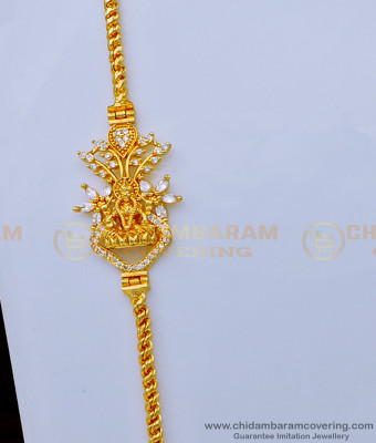 MCHN414 - Latest Lakshmi Mugappu Chain Collection One Gram Gold Mugappu with Thali Kodi Chain 