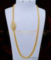 MCHN429 - Five Metal Daily Wear Stone Moppu Chain Designs Gold Plated Jewellery Online 