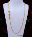 MCHN470 - Attractive Stone Mugappu with Gold Thali Saradu Designs