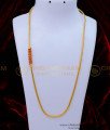 MCHN472 - Gold Design Daily Use Ruby Stone Mugappu Thali Kodi Chain Online