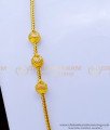 MCHN474 - Gold Design Daily Use Gold Plated Mugappu Chain Online 