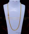 MCHN498 - Latest Gold Design Daily Use Stone Mugappu Chain Online