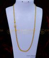 MCHN500 - Real Gold Design White Stone Mugappu Thali Chain Design