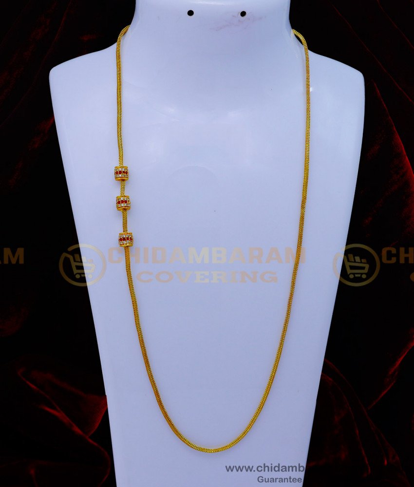 MCHN501 - South Indian Mugappu Thali Chain Design for Daily Use