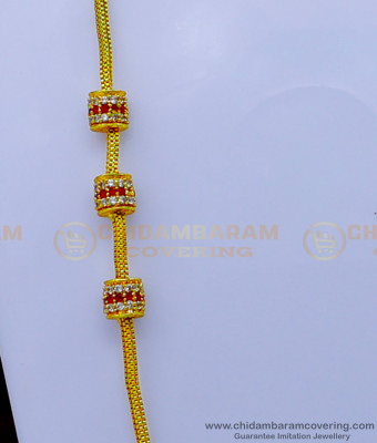 MCHN501 - South Indian Mugappu Thali Chain Design for Daily Use