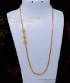 MCHN510 - Gold Plated Jewellery Mugappu Design Without Stone