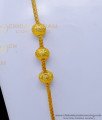 MCHN510 - Gold Plated Jewellery Mugappu Design Without Stone