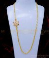 MCHN525 - Gold Model Round Flower Impon Mugappu Chain Design