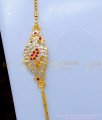 MCHN526 - Traditional Impon Peacock Mugappu Chain Latest Designs