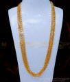MCHN529 - Gold Design Three Line Daily Wear Impon Mugappu Chain