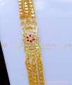 MCHN529 - Gold Design Three Line Daily Wear Impon Mugappu Chain