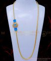 MCHN535 - New Model American Diamond Mugappu Chain for Ladies