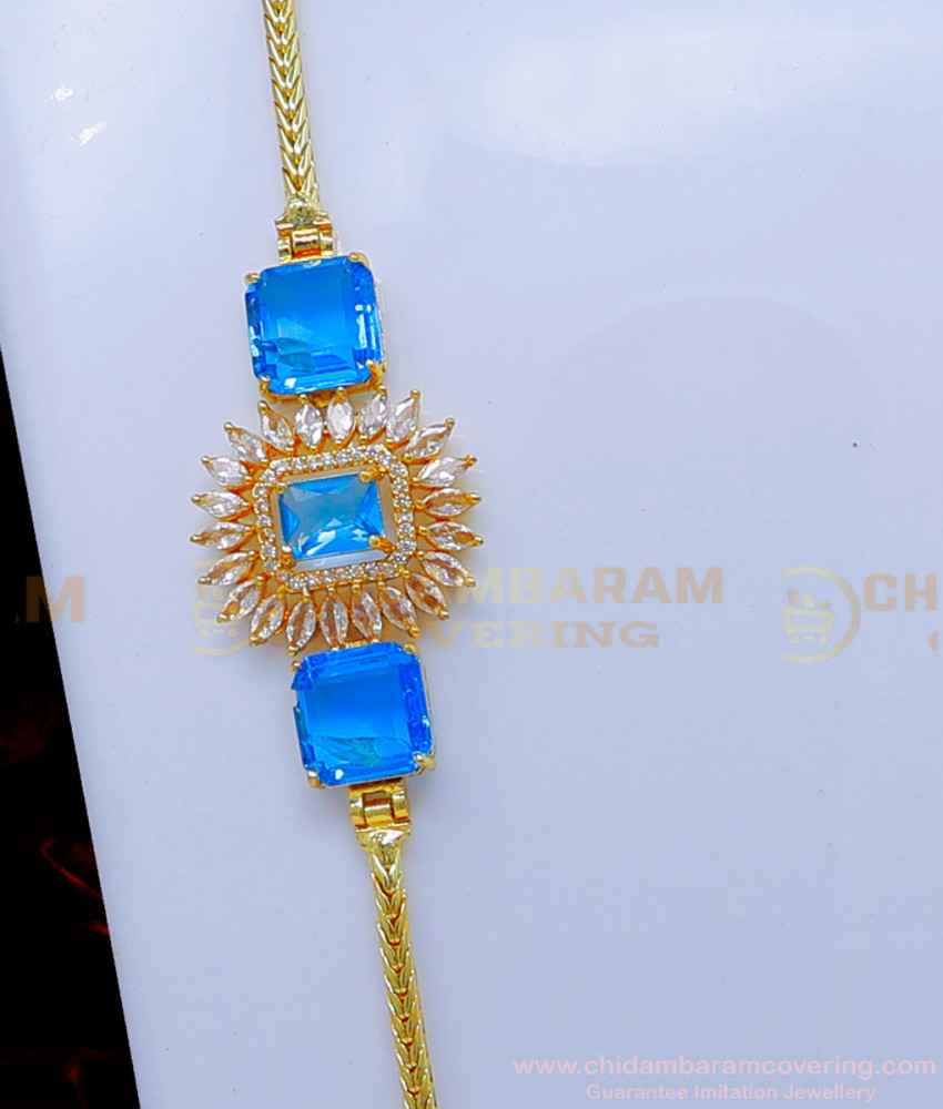 MCHN535 - New Model American Diamond Mugappu Chain for Ladies
