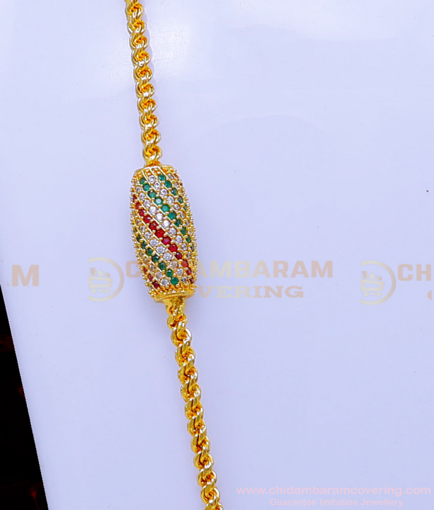 MCHN540 - Traditional Mugappu Thali Chain Designs for Daily Use