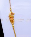 MCHN541 - New Mode Peacock Mugappu Chain Designs without Stone