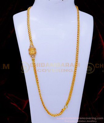 MCHN545 - American Diamond Lakshmi Mugappu Designs Online