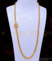 MCHN546 - Elegant White Stone Lakshmi Mugappu Thali Chain for Women