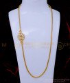 MCHN557 - Impon Round Mugappu New Model Gold Thali Chain Designs