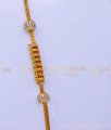 MCHN578 - Latest Gold Design Daily Use Spiral Mugappu Chain
