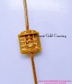 MCHN602 - New Model Double Side Gold Lakshmi Mugappu Chain