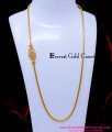MCHN616 - Simple Elegant White Stone Peacock Mugappu Chain