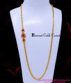 MCHN621 - Latest Imitation Diamond Mugappu Thali Chain Design