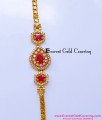MCHN621 - Latest Imitation Diamond Mugappu Thali Chain Design