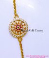 MCHN631 - Gold Model Daily Wear Round Mugappu Chain for Ladies