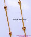 MCHN633 - Simple Daily Wear Light Weight Stone Balls Chain Online
