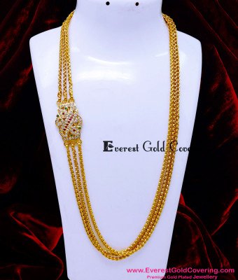 MCHN638 - Premium Quality Impon Jewellery Chain with Mugappu