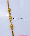 MCHN646 - Daily Wear Mugappu Designs Gold Without Stones Model