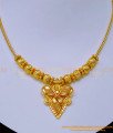 NLC1084 - Simple Bridal Gold Necklace Design South Indian Jewellery Buy Online 