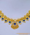 NLC1095 - Traditional Kerala Palakka Necklace Design Gold Light Weight Palakka Mala