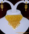 Nlc1107 - Latest Bridal Wear Gold Plated Jewellery Traditional Choker Necklace Online