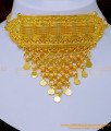 Nlc1107 - Latest Bridal Wear Gold Plated Jewellery Traditional Choker Necklace Online