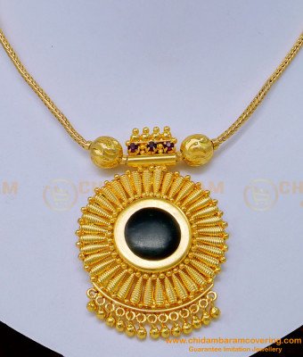 NLC1135 - Buy Kerala Jewellery One Gram Gold Plated Palakka Necklace Online