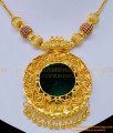 NLC1142 - Kerala Jewellery One Gram Gold Plated Latest Palakka Necklace for Wedding 