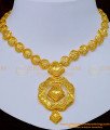 NLC1146 - Real Gold Look Best Quality Gold Plated Jewelry Dubai Necklace Sets