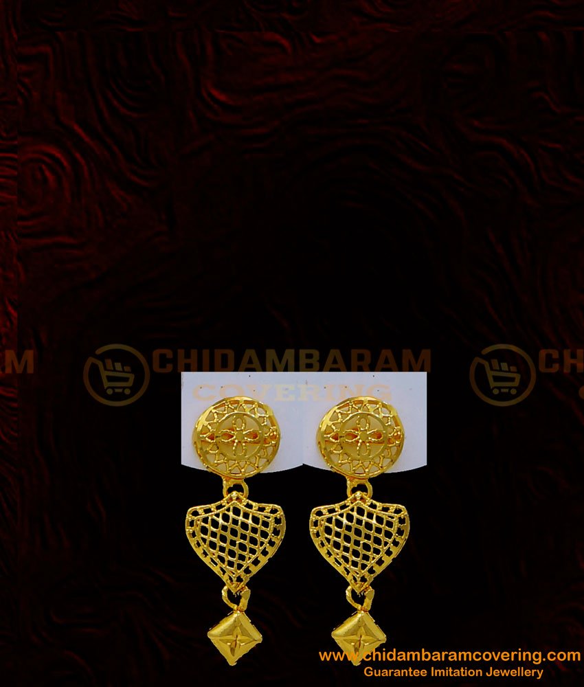 NLC1148 - Attractive Gold Design Gold Plated Choker Necklace Set Online