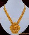 NLC1162 - One Gram Gold Ruby Stone Necklace Design for Wedding