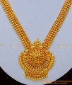 NLC1162 - One Gram Gold Ruby Stone Necklace Design for Wedding