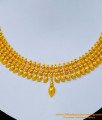 NLC1172 - Bridal Gold Mango Necklace Design Kerala Jewellery Online