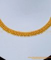 NLC1173 - Simple Necklace Design Gold Plated Jewellery Online